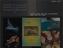 Tablet Screenshot of niteflightphoto.com